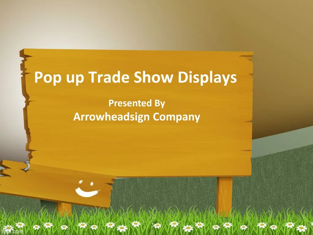 pop up trade show displays