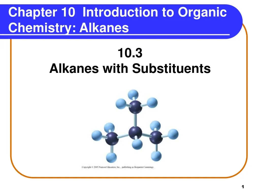 chapter 10 introduction to organic chemistry alkanes