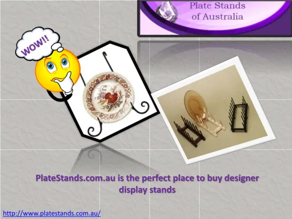 Plate Stand that Help to Flaunt Different Plates in Horde