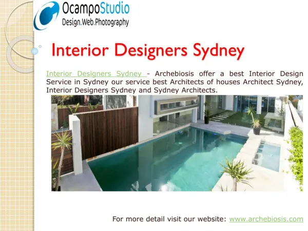 Find best Architects and Interior Designers Sydney in AU