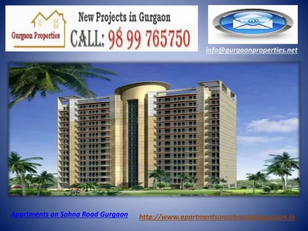 Apartments on Sohna Road Gurgaon