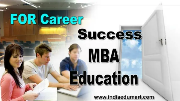 Get Focus On Your Career With Best MBA Education