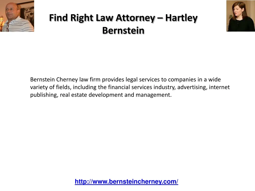 find right law attorney hartley bernstein