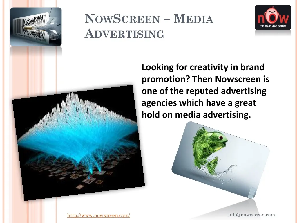nowscreen media advertising