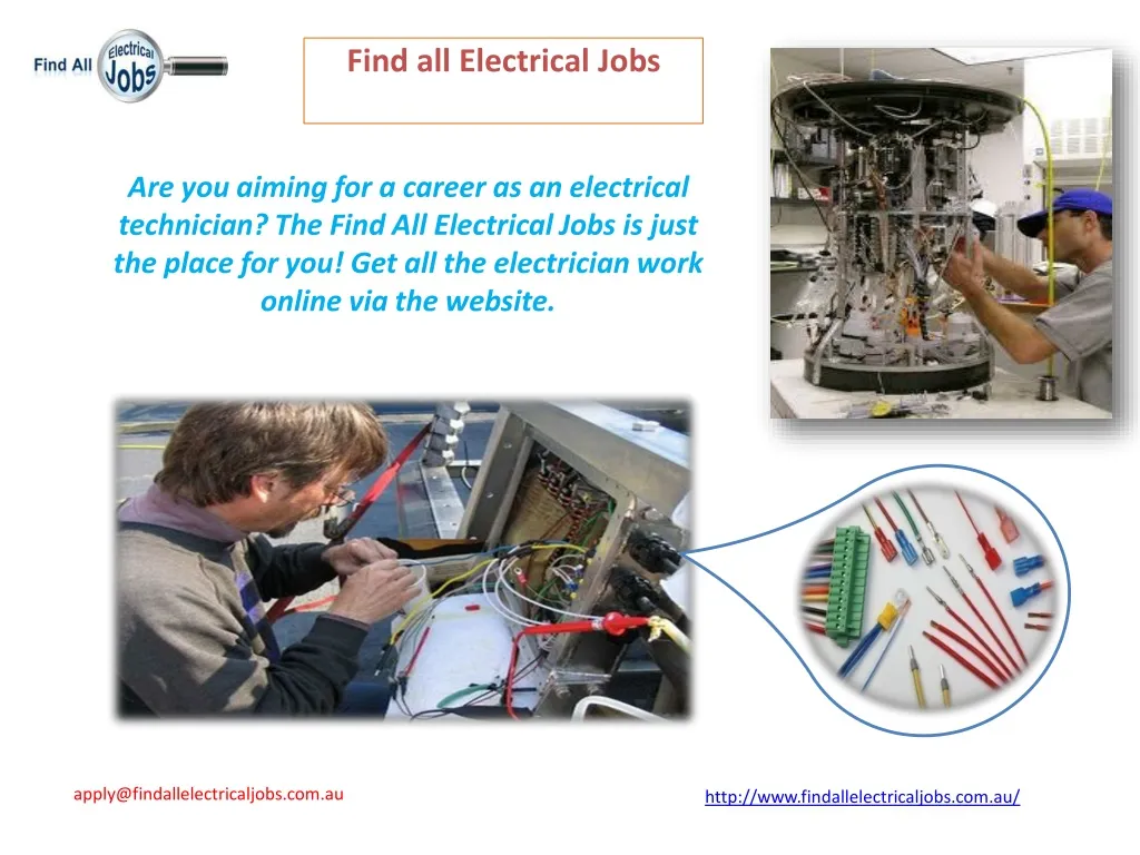 find all electrical jobs