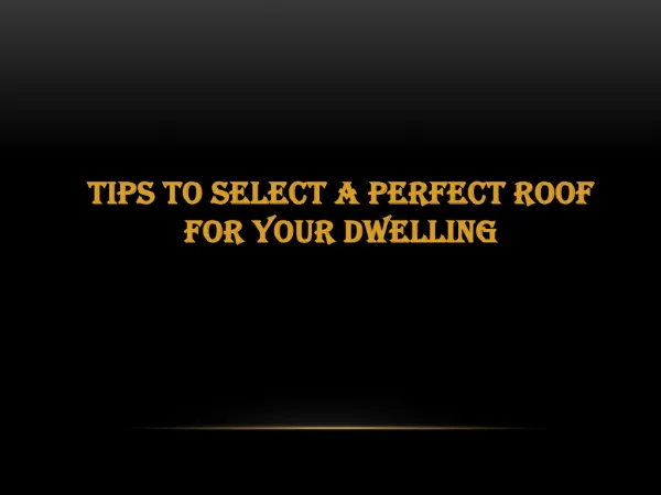 Searching Prefect Roofing in Salt Lake City?