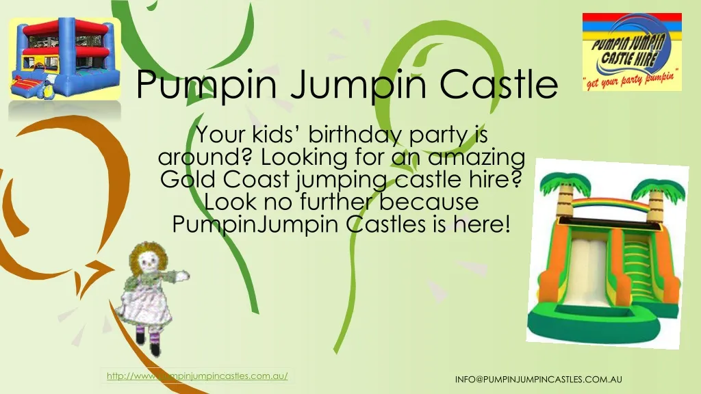 pumpin jumpin castle