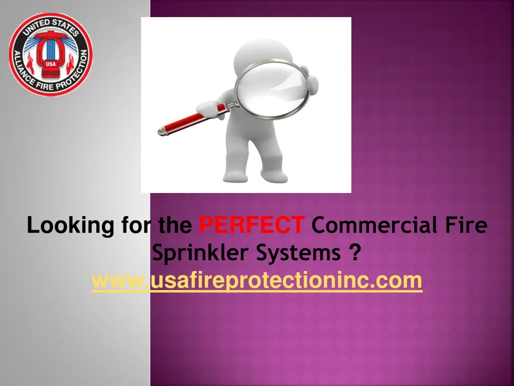 looking for the perfect commercial fire sprinkler