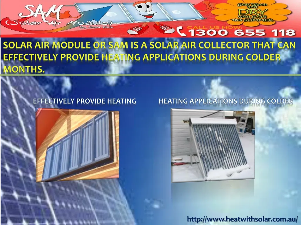 solar air module or sam is a solar air collector