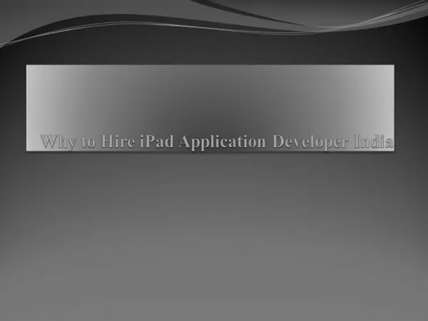 MADI leads as iPad App Development Company
