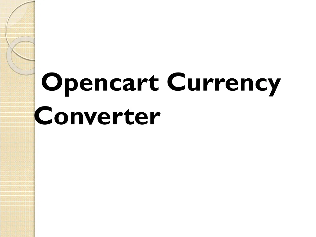 opencart currency converter