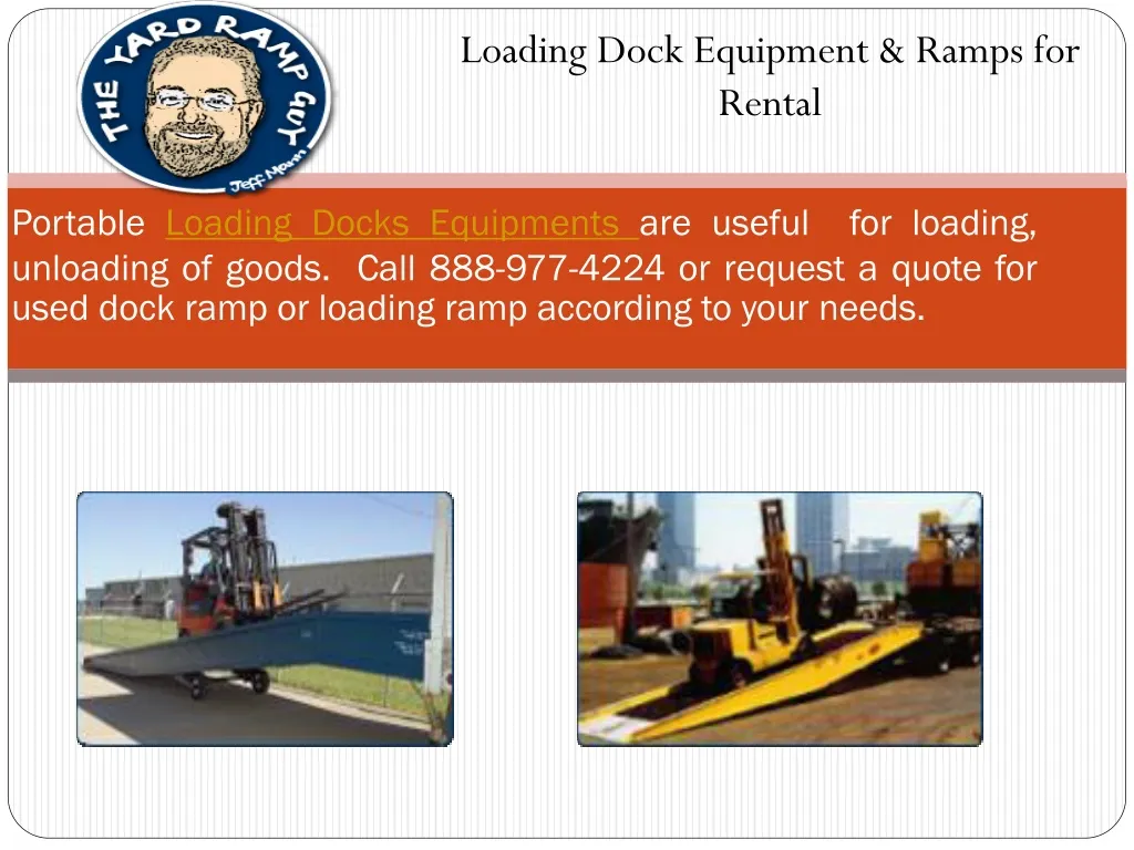 loading dock equipment ramps for rental