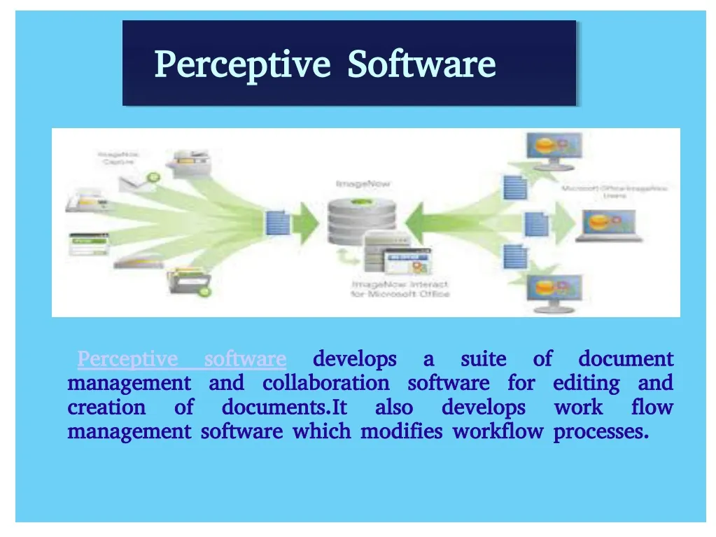 perceptive software