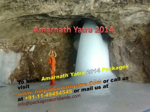 Amarnath Yatra 2014