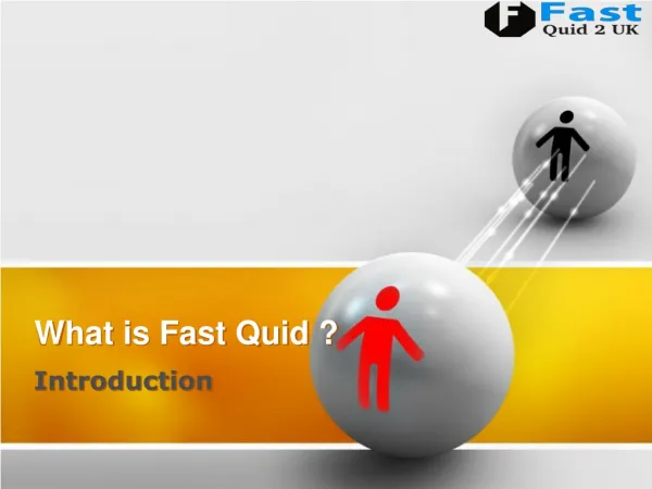 Finacial services from Fast Quid