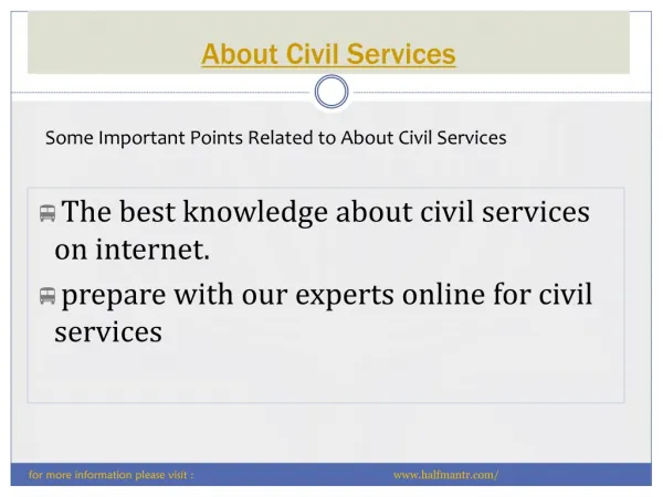 The best website for civil services