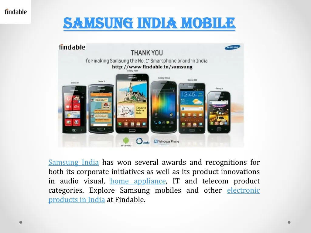 samsung india mobile