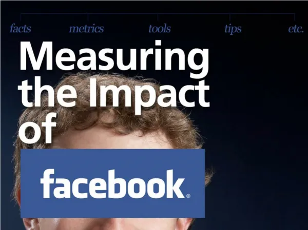 Measuring the Impact of Facebook