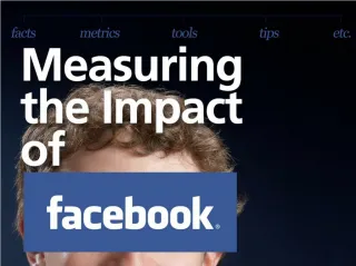 Measuring the Impact of Facebook - slide 1