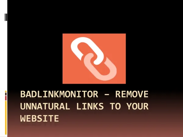 Clean Up Your Badlinks with Professional Backlink Monitoring