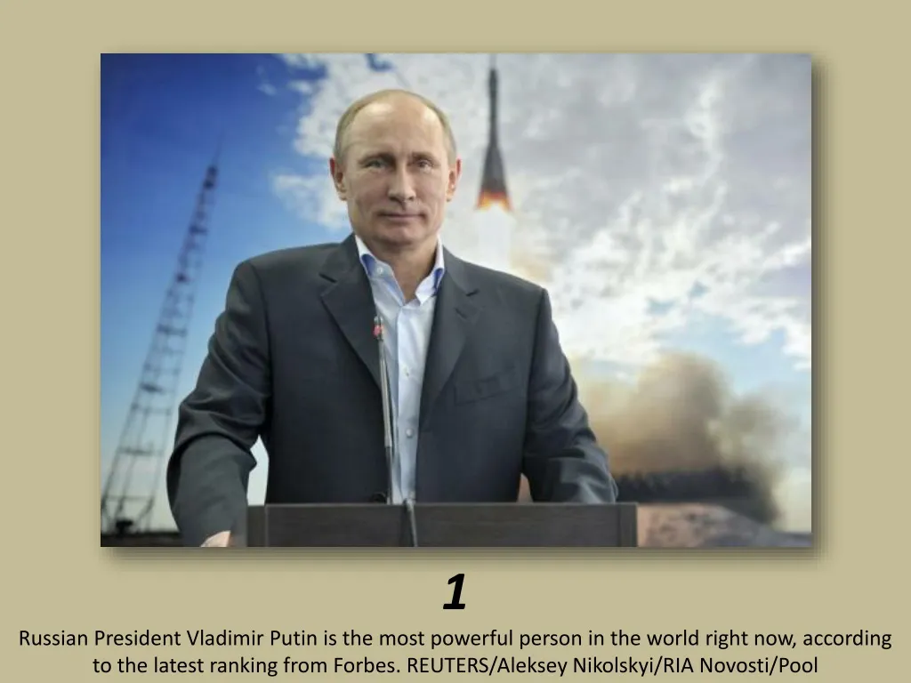 1 russian president vladimir putin is the most