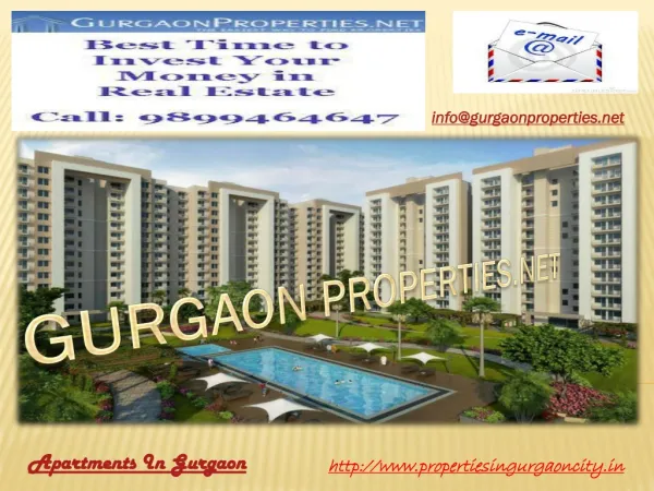 Apartments In Gurgaon | Property In Gurgaon