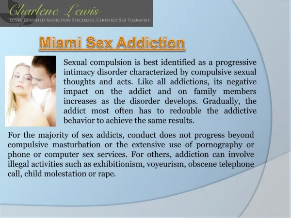 Miami sex Therapy