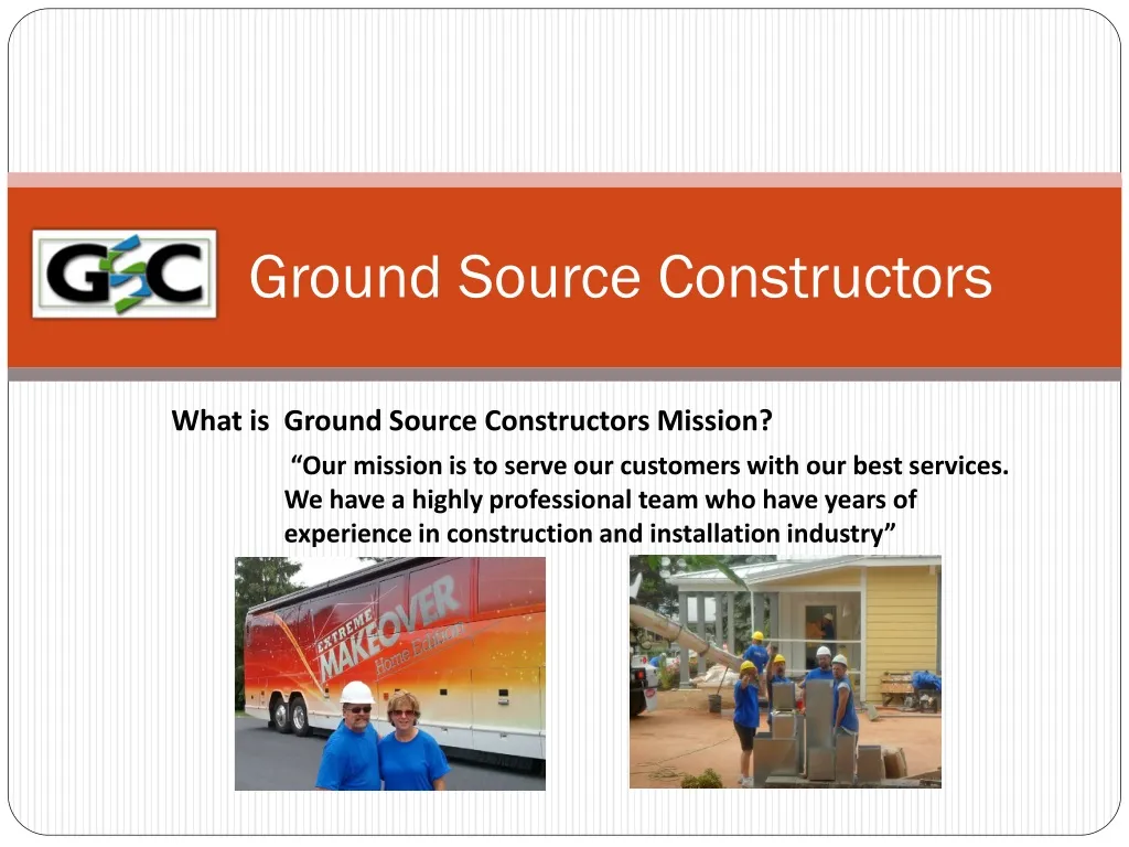 ground source constructors