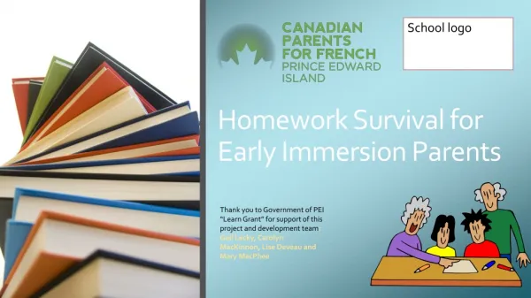 Homework Survival for Early Immersion Parents