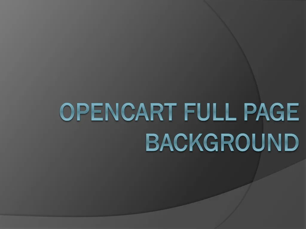 opencart full page background