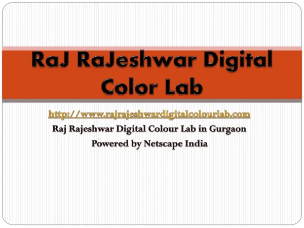 Raj Rajeshwar Digital Colour Lab in Gurgaon