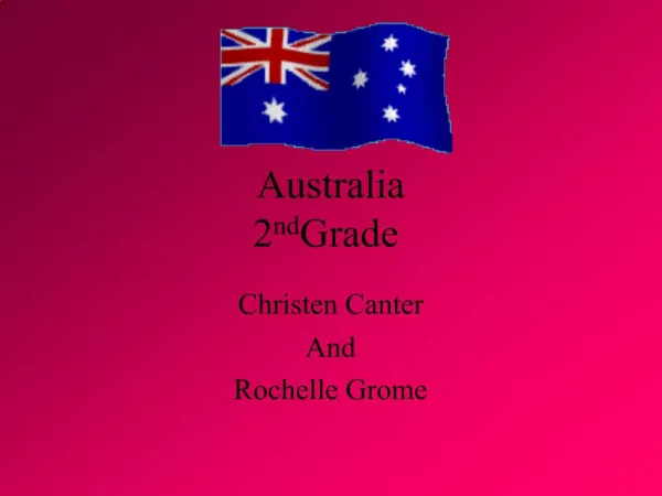 Australia 2nd Grade