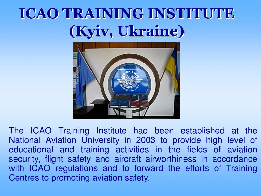 icao training institute kyiv ukraine