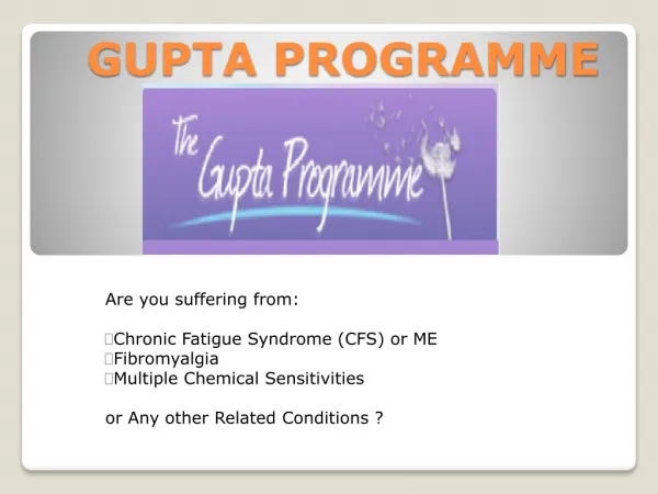 The Gupta Programme
