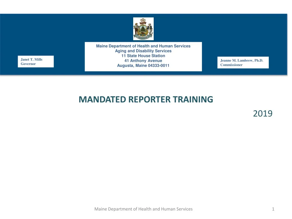 maine department of health and human services