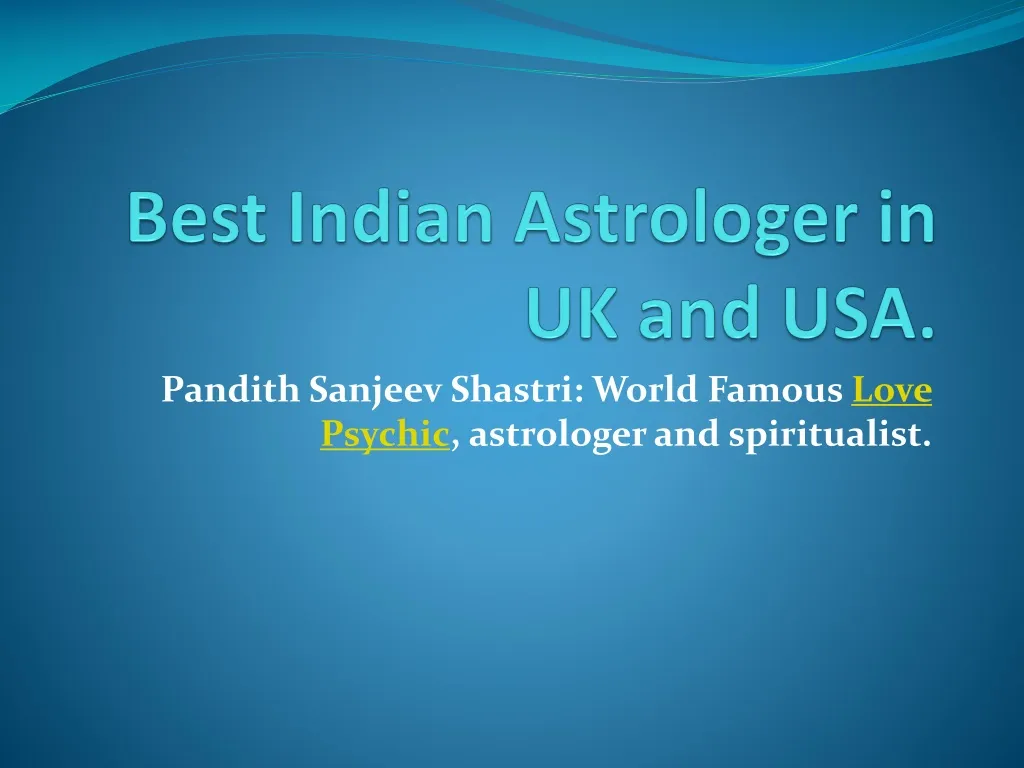 best indian astrologer in uk and usa