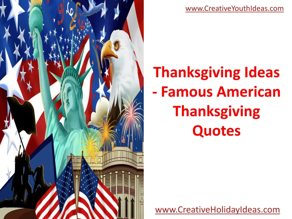 thanksgiving ideas famous american thanksgiving quotes