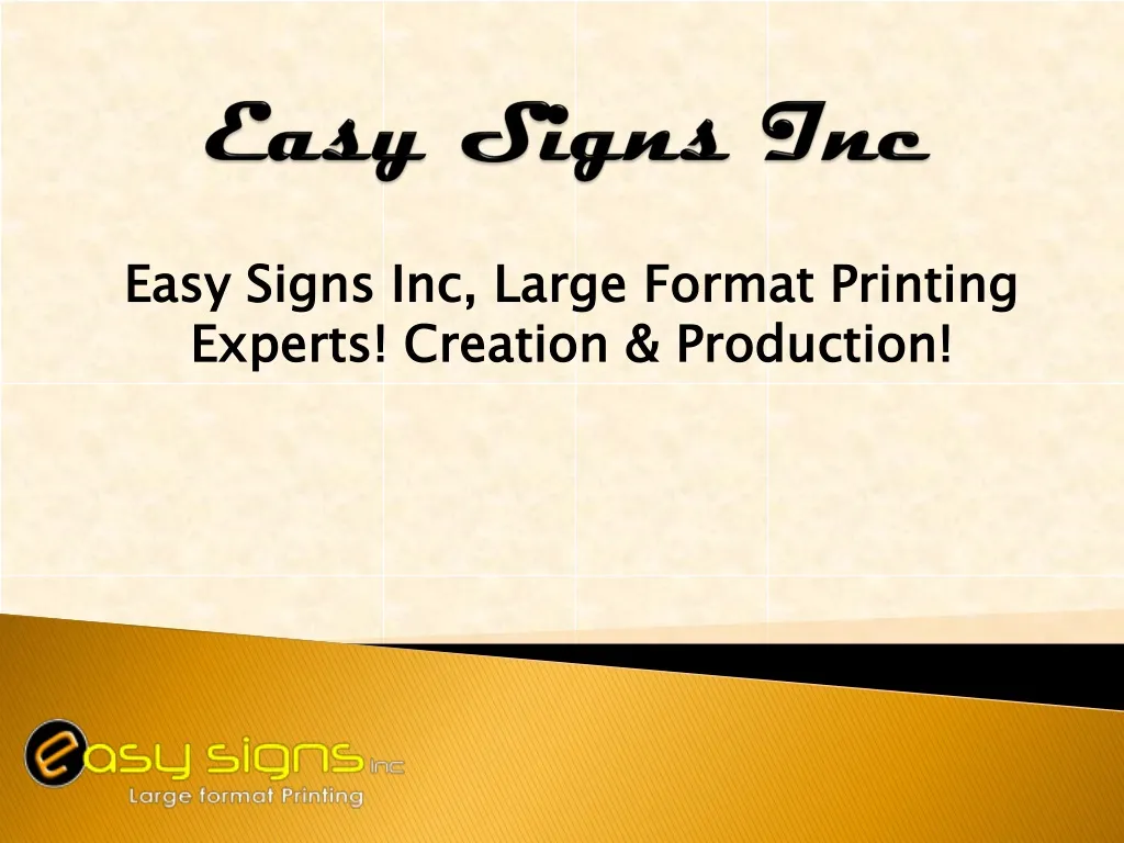 easy signs inc