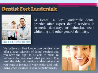 Fort Lauderdale Dentist - slide 1