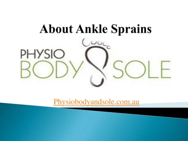 About Ankle Sprains