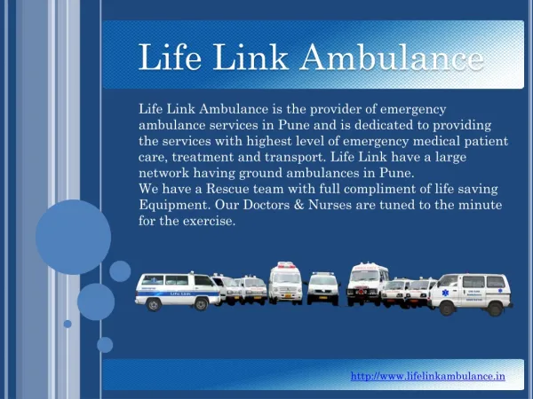 Life Link Ambulance Pune