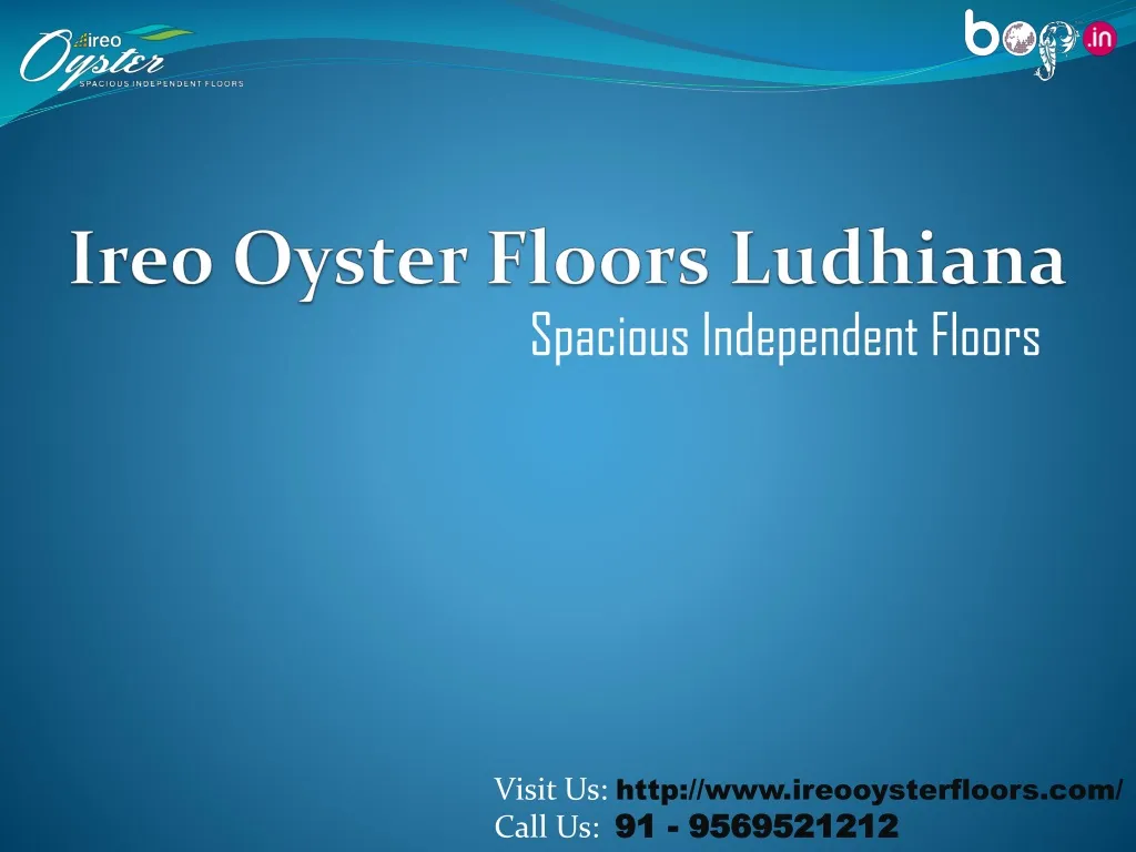 ireo oyster floors ludhiana
