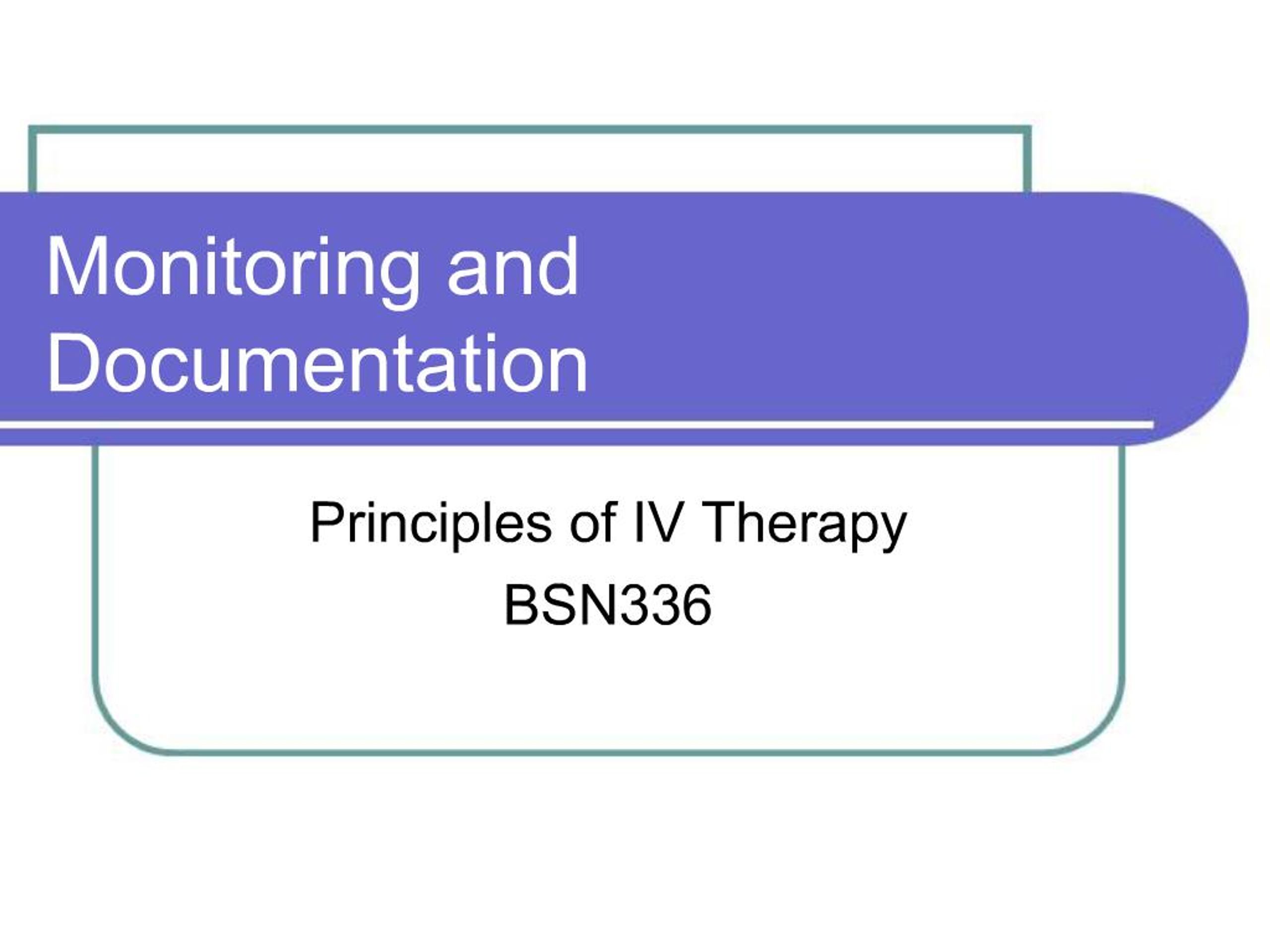 PPT - Monitoring and Documentation PowerPoint Presentation, free ...