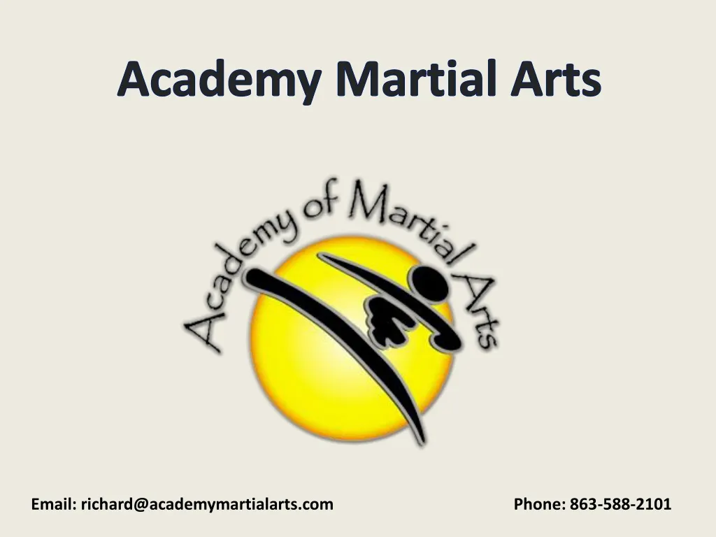 academy martial arts