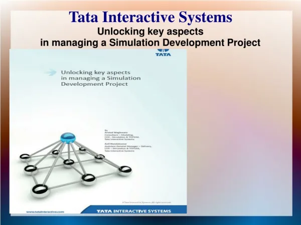 Unlocking key aspects in managing a Simulation Development