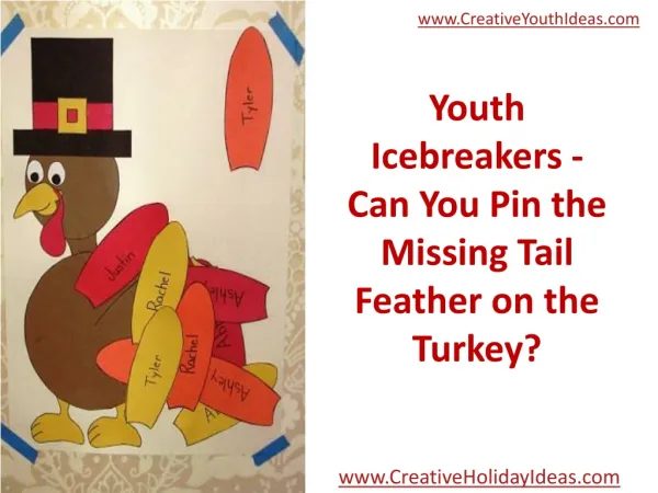 Youth Icebreakers - Can You Pin the Missing Tail Feather on