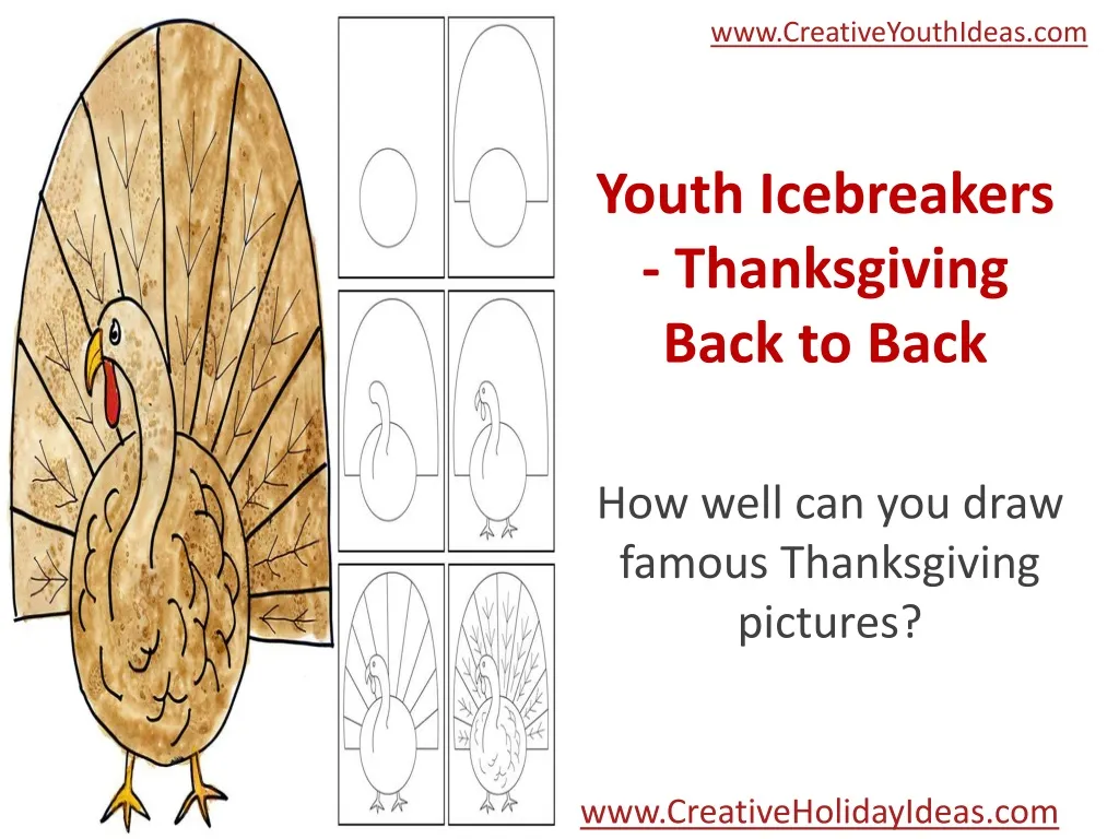 youth icebreakers thanksgiving back to back