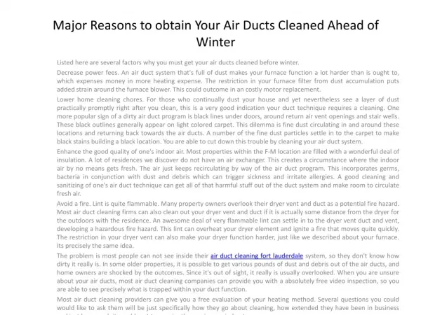 air duct cleaning miami