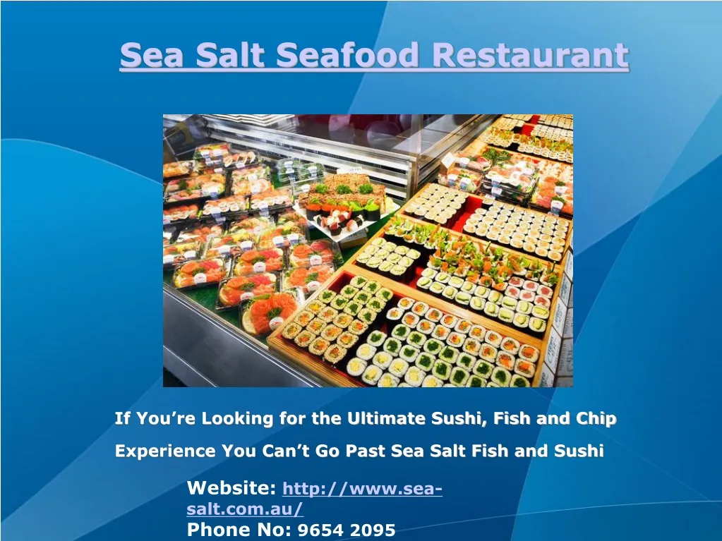 sea salt seafood restaurant
