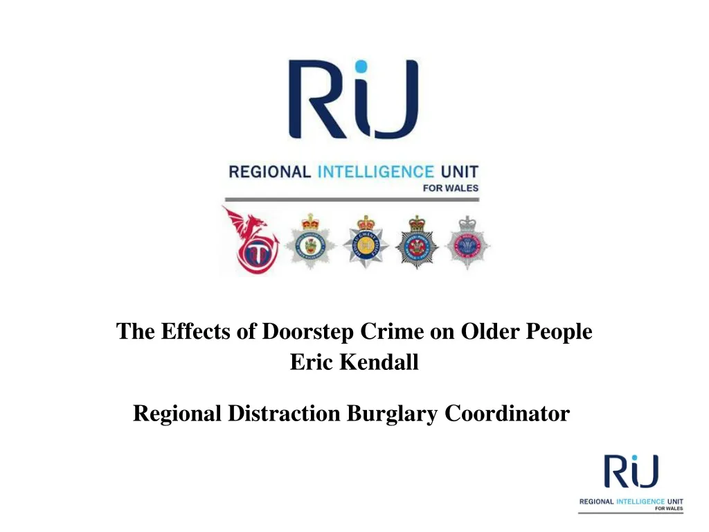 the effects of doorstep crime on older people